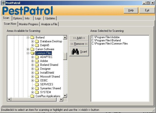 PestPatrol Screenshot